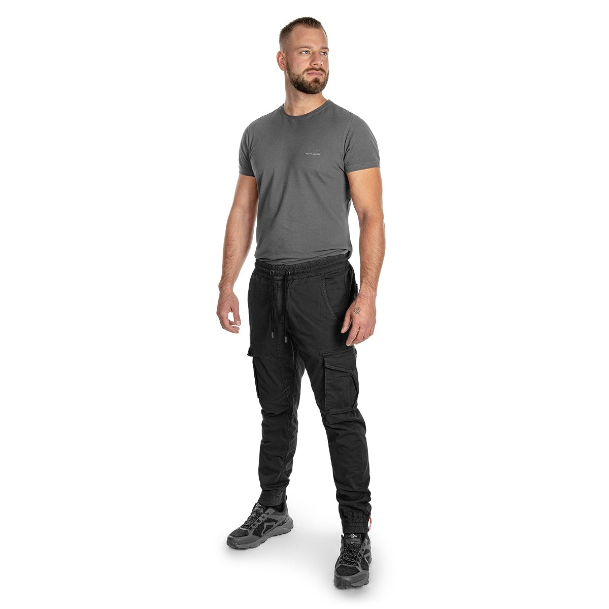Spodnie Alpha Industries Cotton Twill Jogger - Black