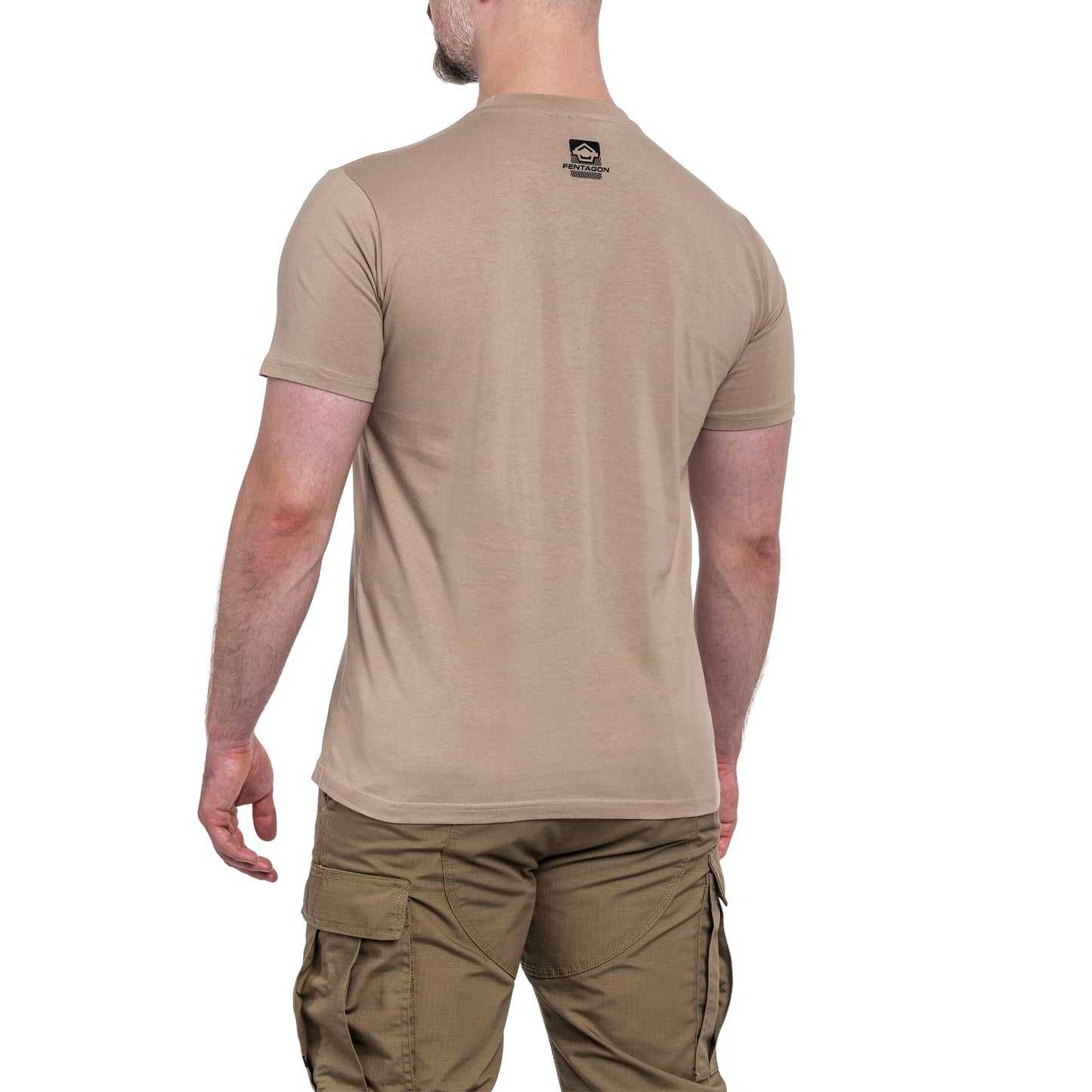 Koszulka T-Shirt Pentagon Ageron "Build Your Gear" - Khaki