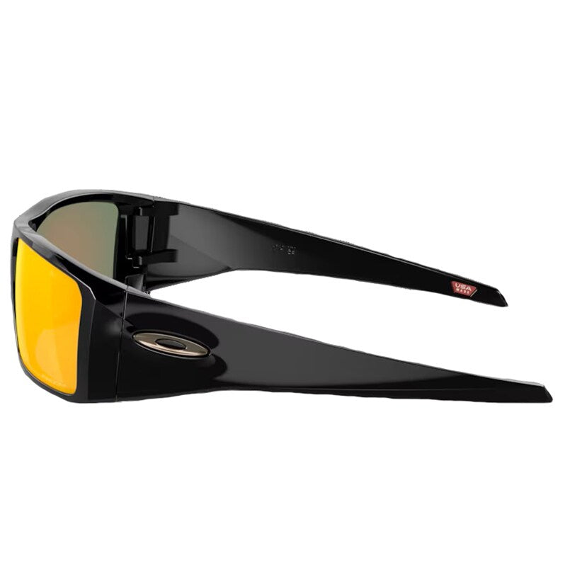 Okulary przeciwsłoneczne Oakley Heliostat Polished Black Prizm Ruby