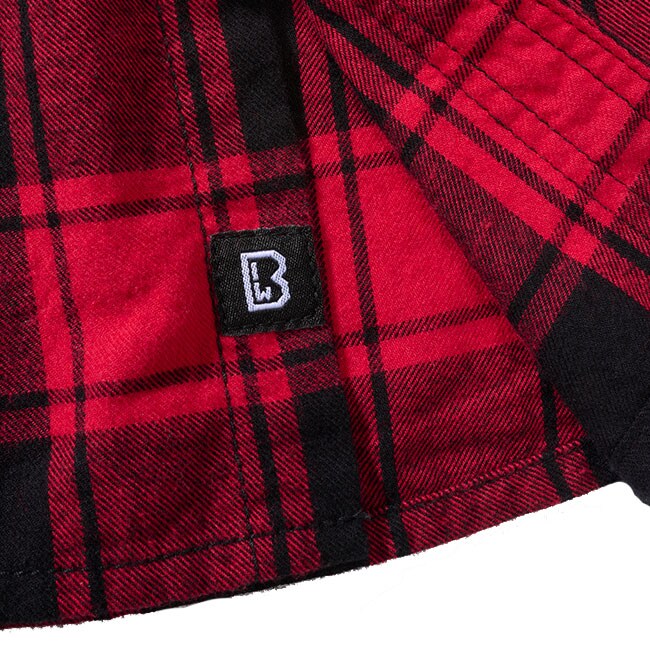 Koszula dziecięca Brandit Checkshirt - Red/Black