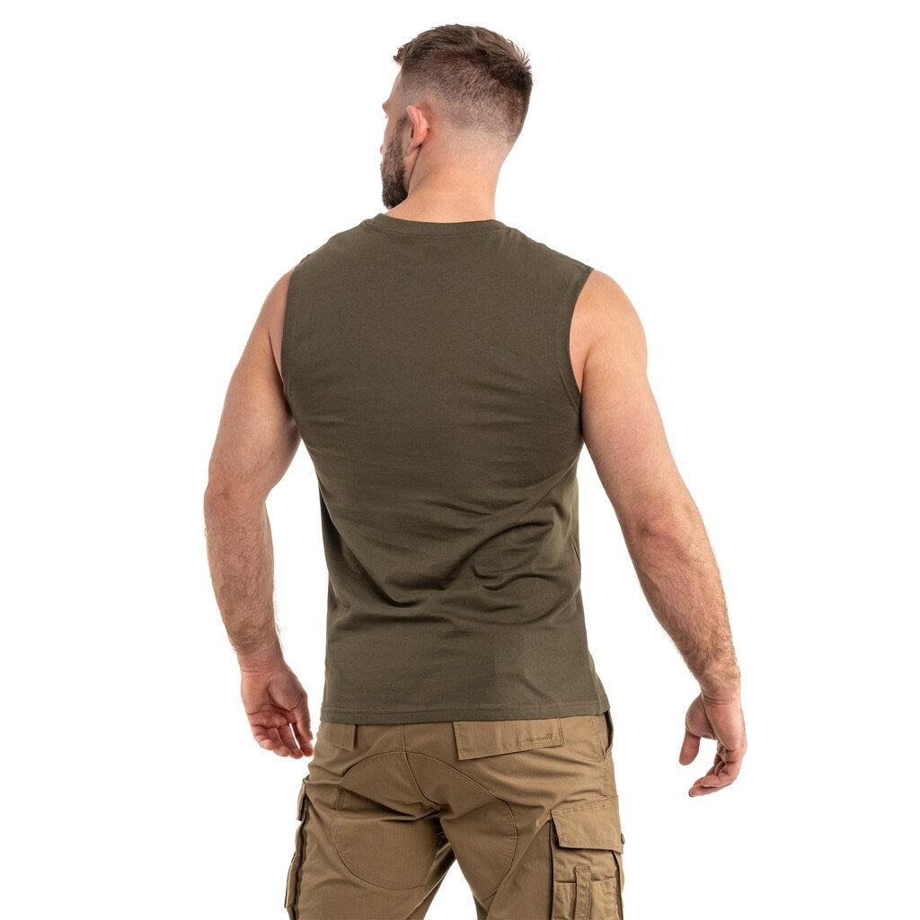 Koszulka Tank Top Brandit Sleeveless - Olive
