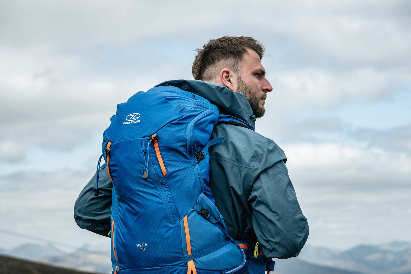 Plecak Highlander Outdoor Vega Men 40 l - Sky Blue