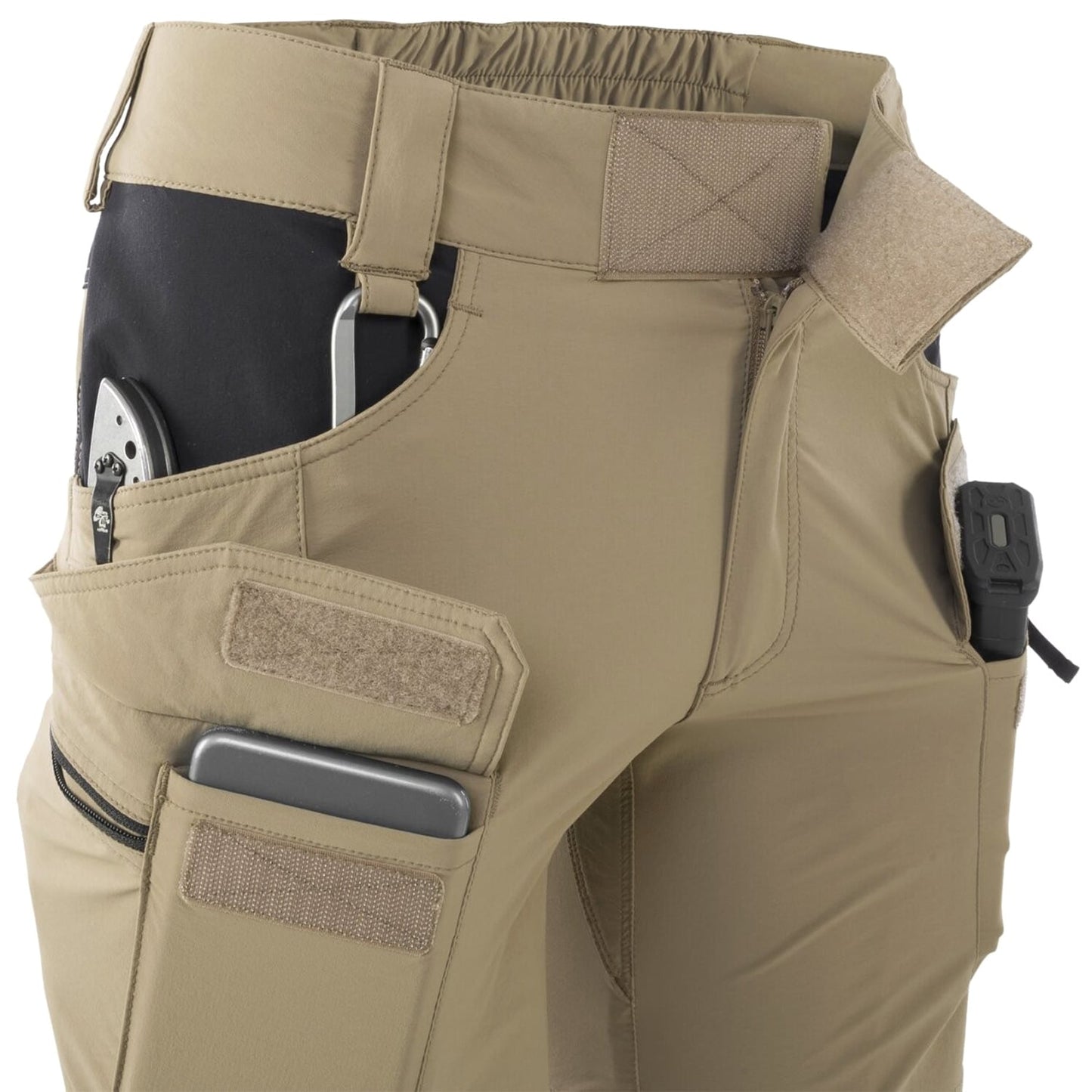 Szorty damskie Helikon OTP Nylon 8,5" - Khaki/Black