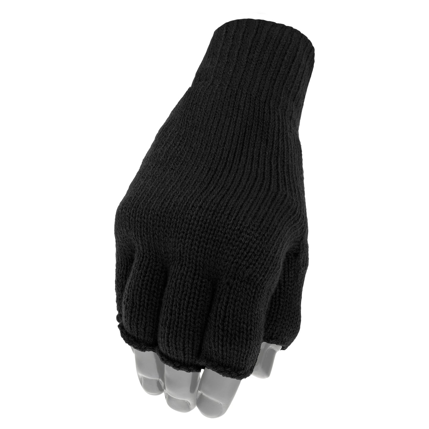 Rękawice Mil-Tec Thinsulate bez palców - Black