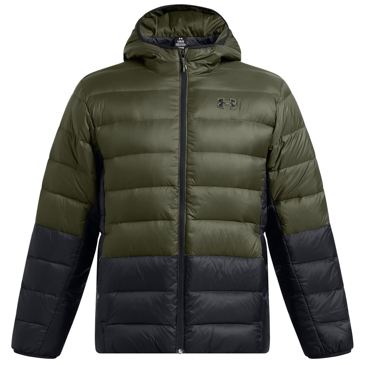 Kurtka Under Armour Legend Down Hooded - Marine OD Green/Black