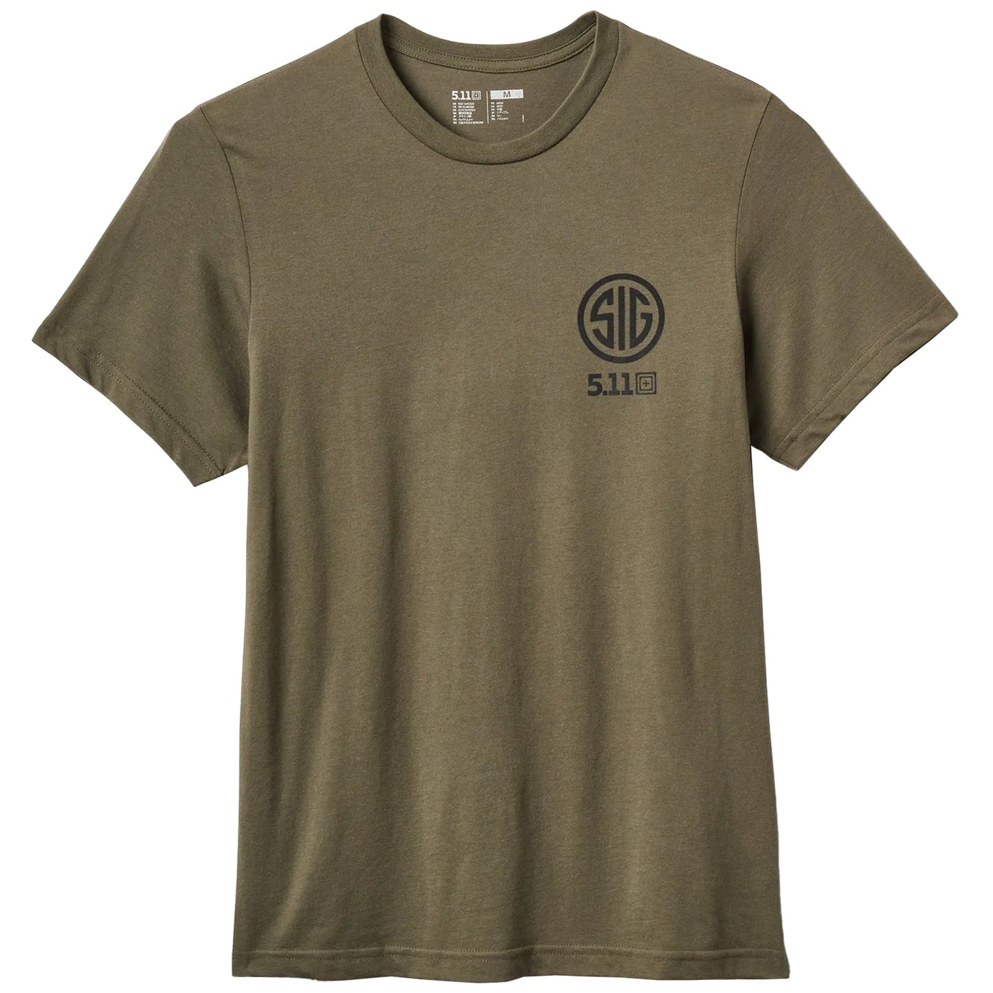Koszulka T-shirt 5.11 x SIG SAUER Ammo Cans Tee - Ranger Green