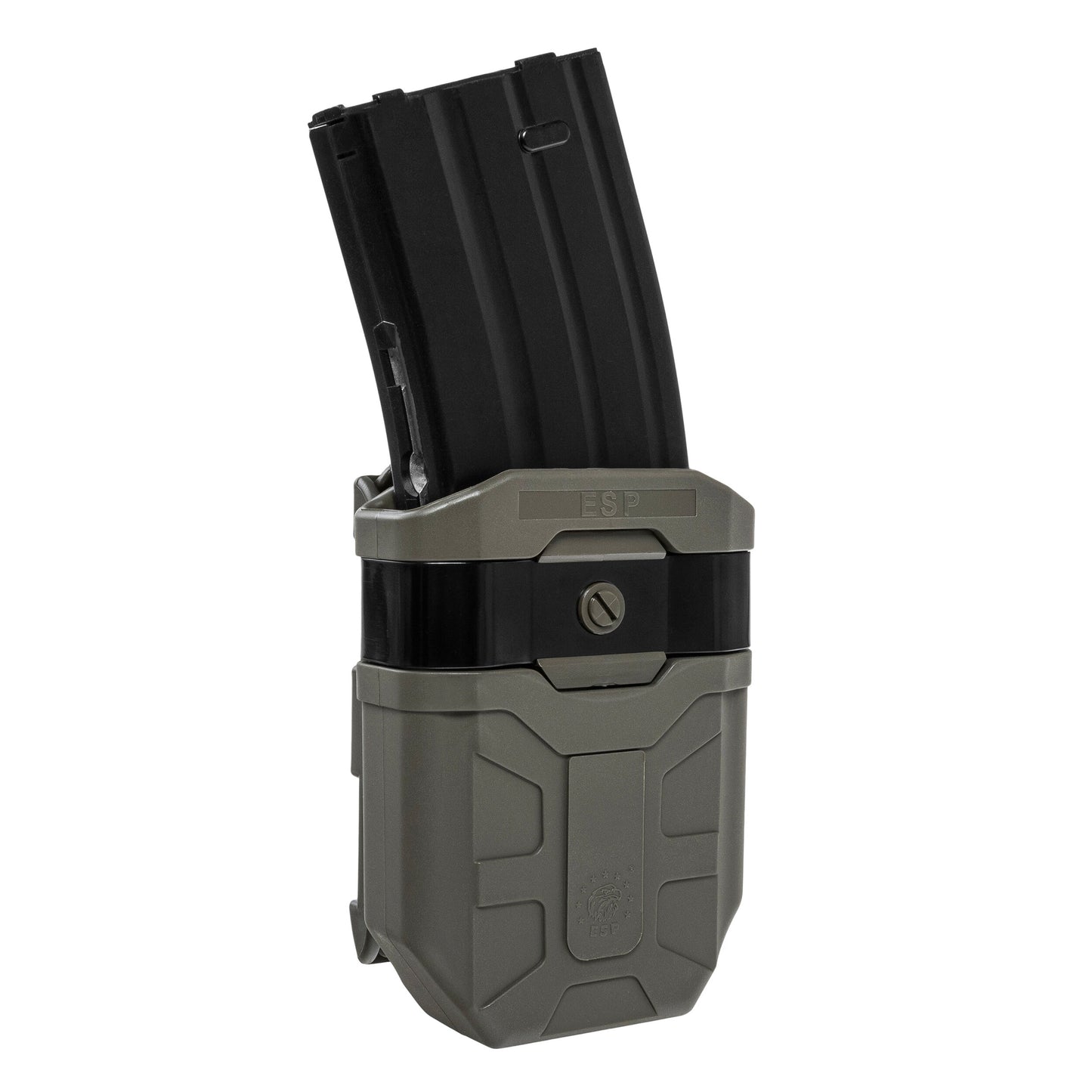 Ładownica obrotowa ESP z montażem UBC-04-2 Clip na magazynek AK - Olive Drab