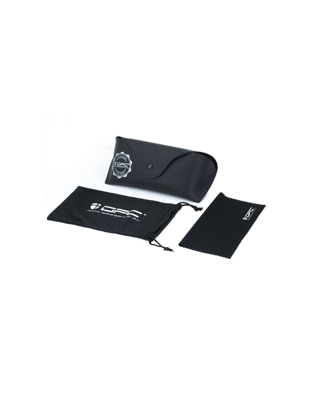 Okulary przeciwsłoneczne OPC Lifestyle Santa Cruz Matt Black Smoke z polaryzacją