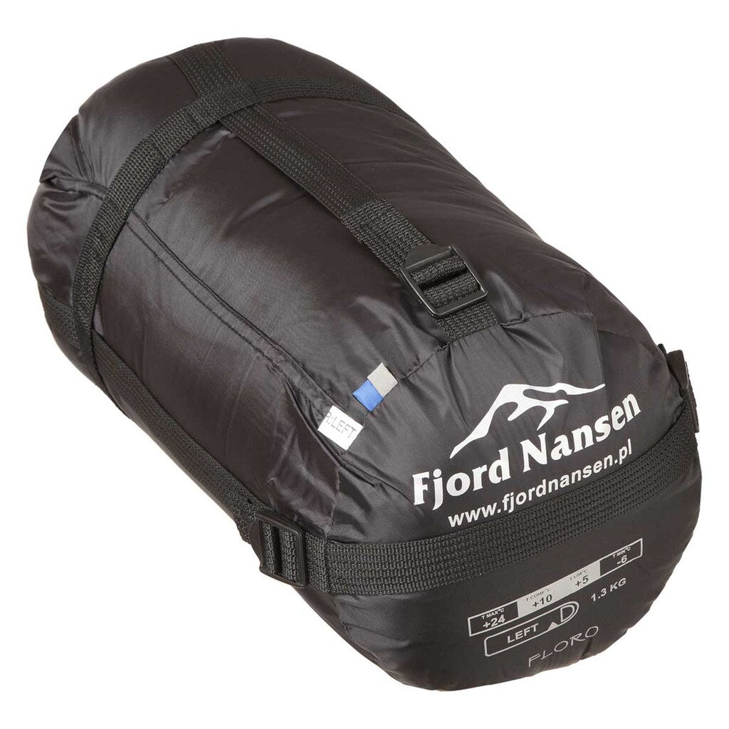 Śpiwór Fjord Nansen Floro Sapphire 1330 g - lewy