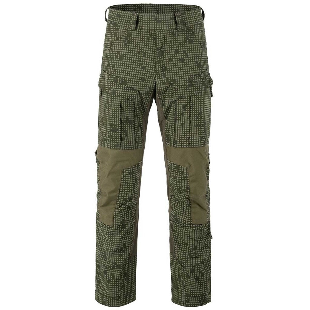 Spodnie Helikon MCDU Polycotton Stretch Rip-Stop - Desert Night Camo / Olive Green