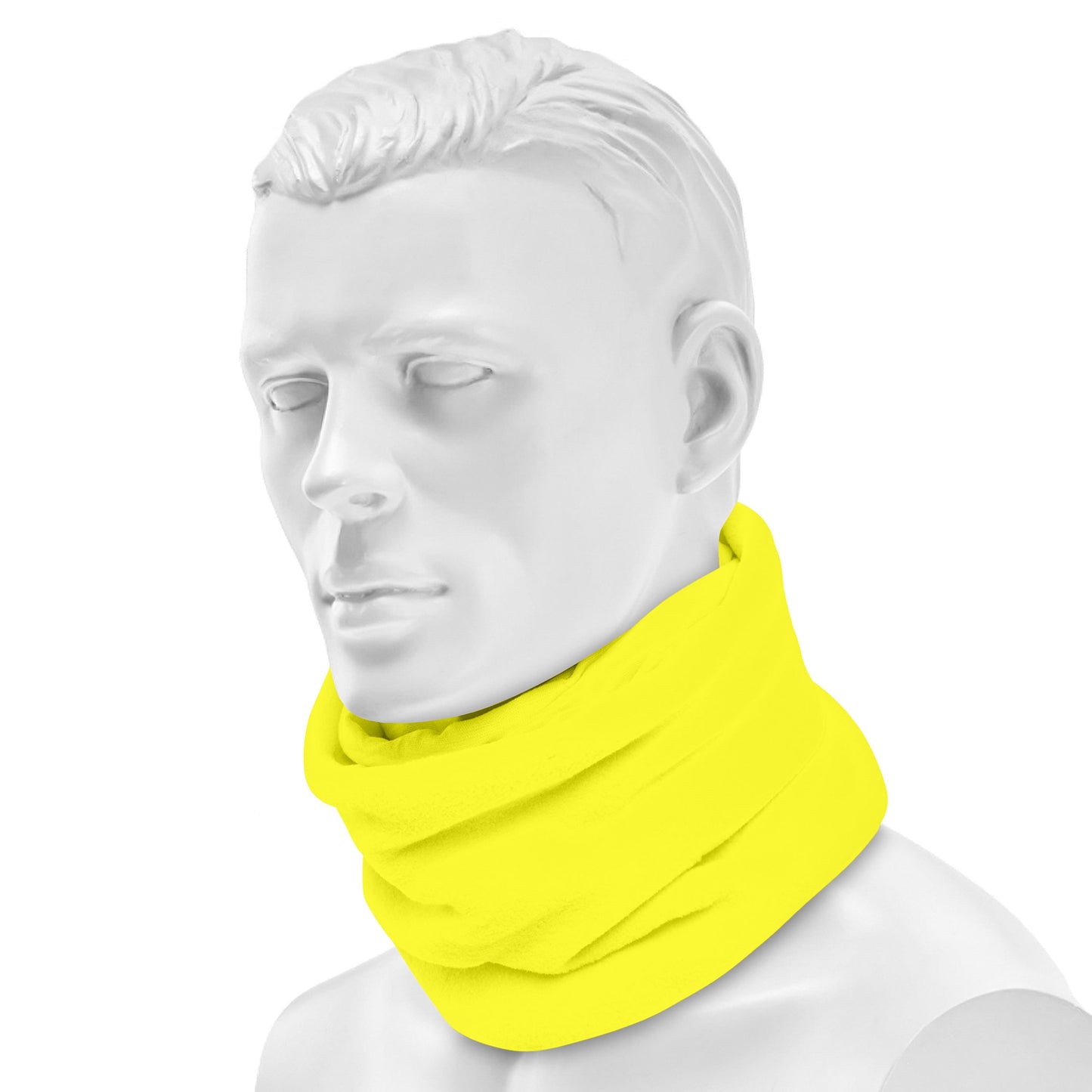 Chusta ochronna Buff Safety Polar Neckwear - Solid Yellow Fluor