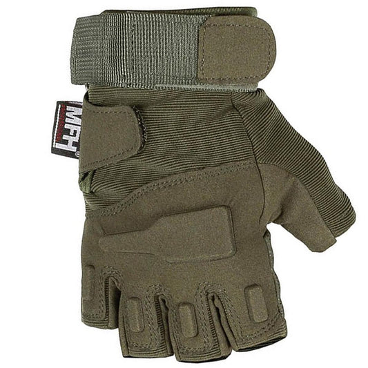 Rękawice taktyczne MFH Pro Fingerless - Olive