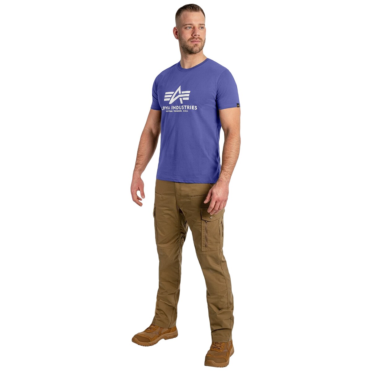 Koszulka T-shirt Alpha Industries Basic - Night Purple