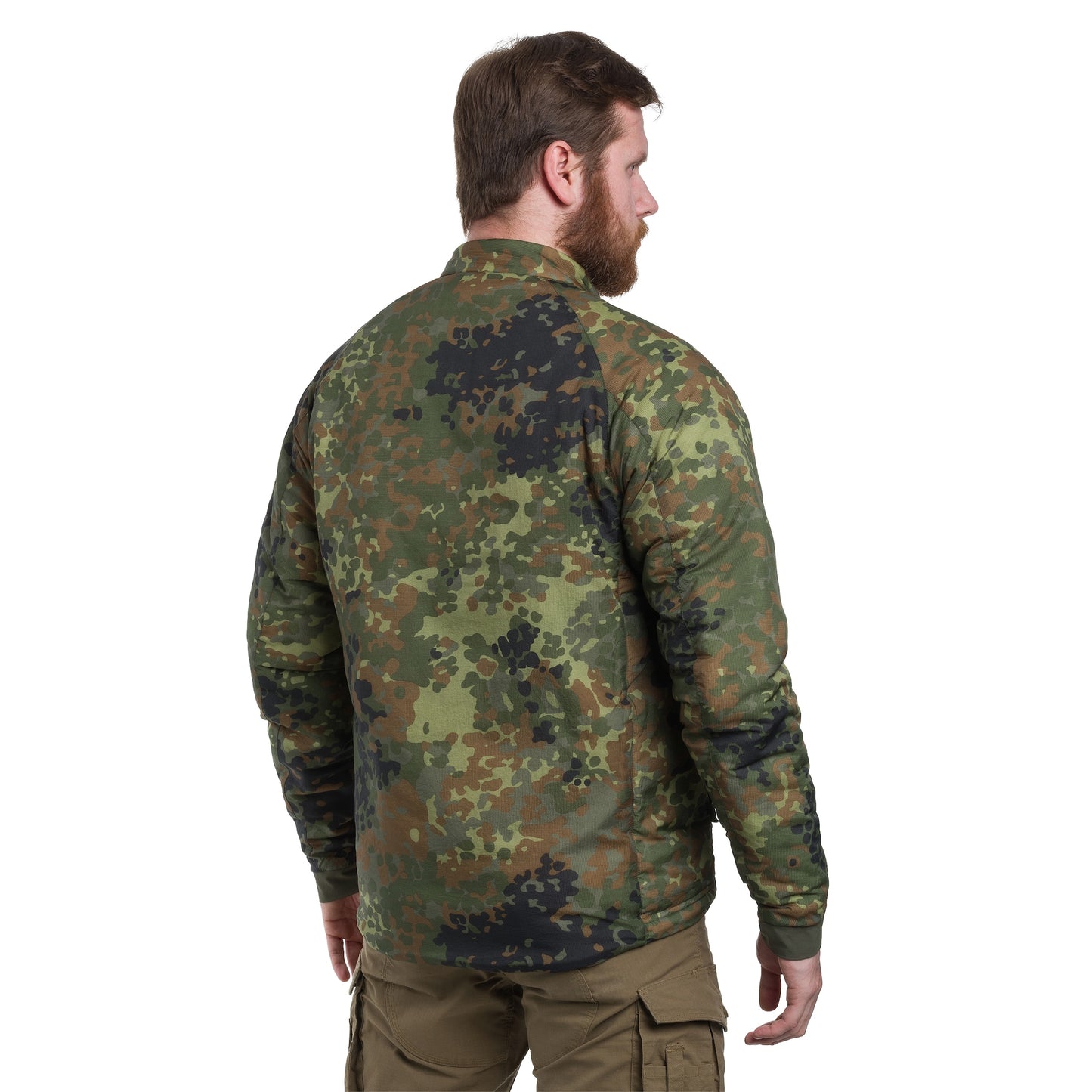 Kurtka Helikon Wolfhound Climashield Apex - Flecktarn