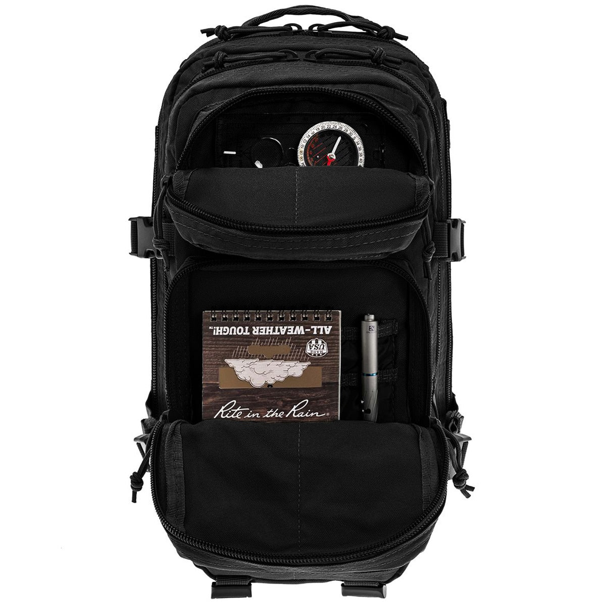 Plecak Mil-Tec Assault Pack Laser Cut Small 20 l - Black