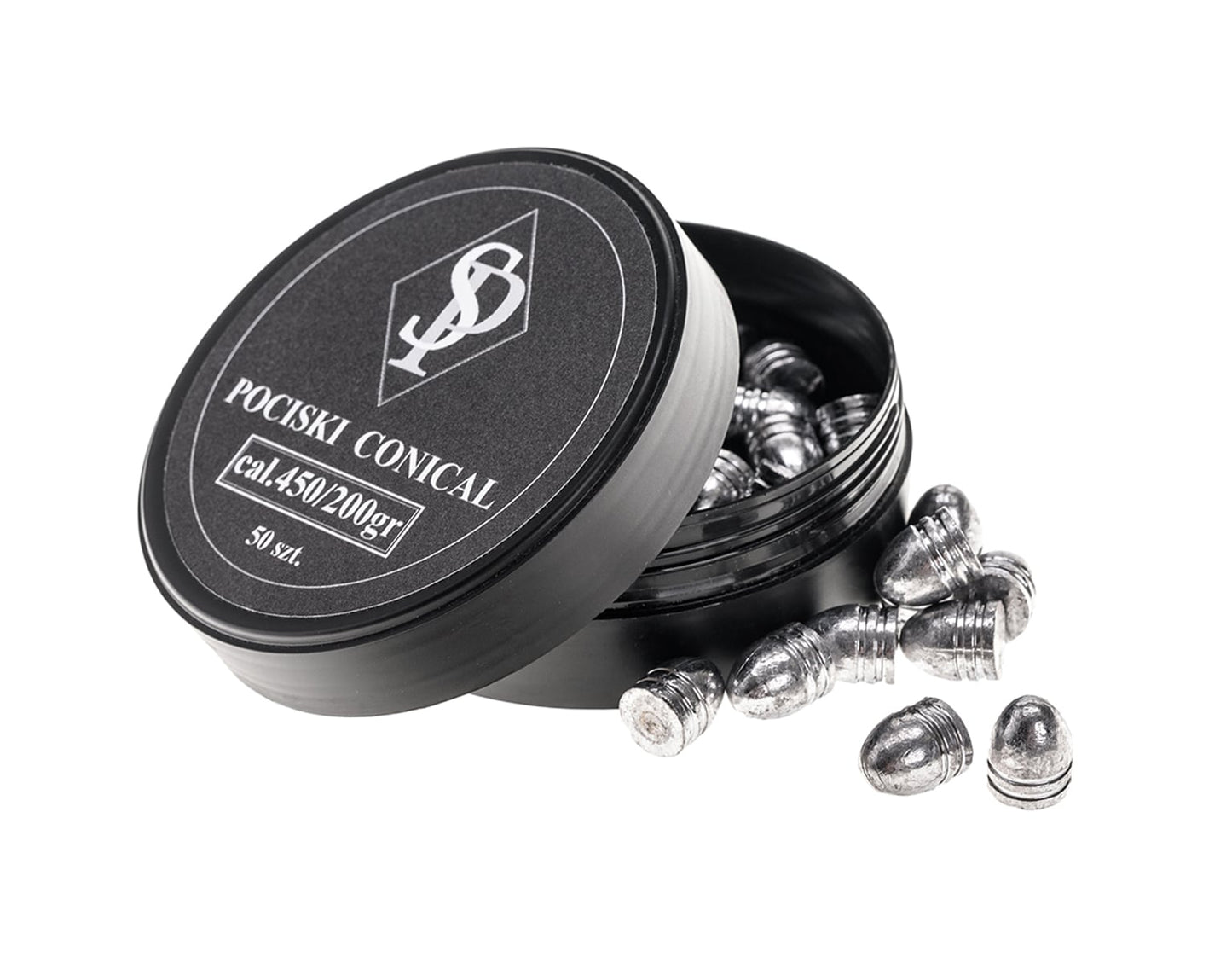 Pociski ołowiane Conical kaliber .450 - 50 szt.