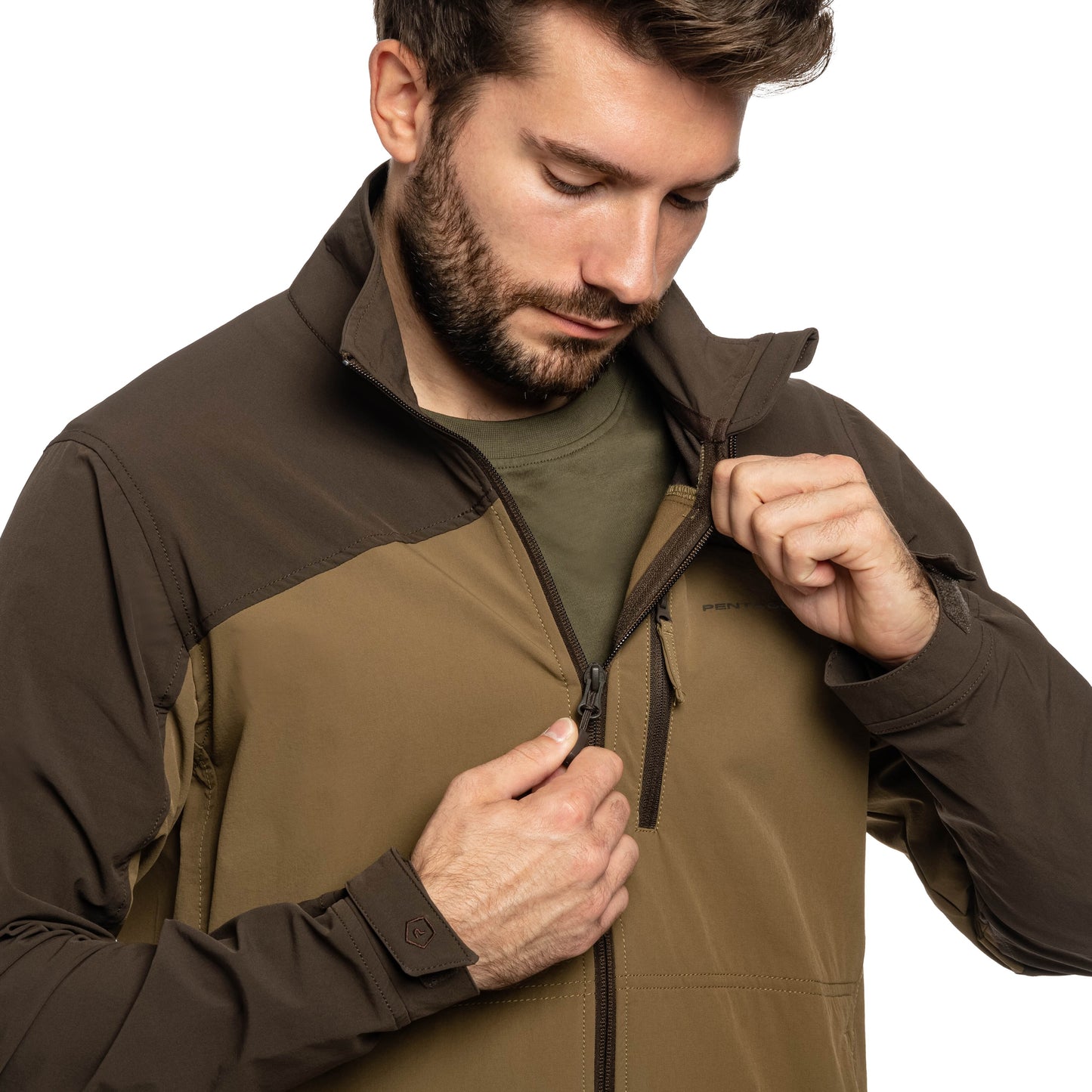 Kurtka Pentagon Elite Light Softshell - Coyote/Mix