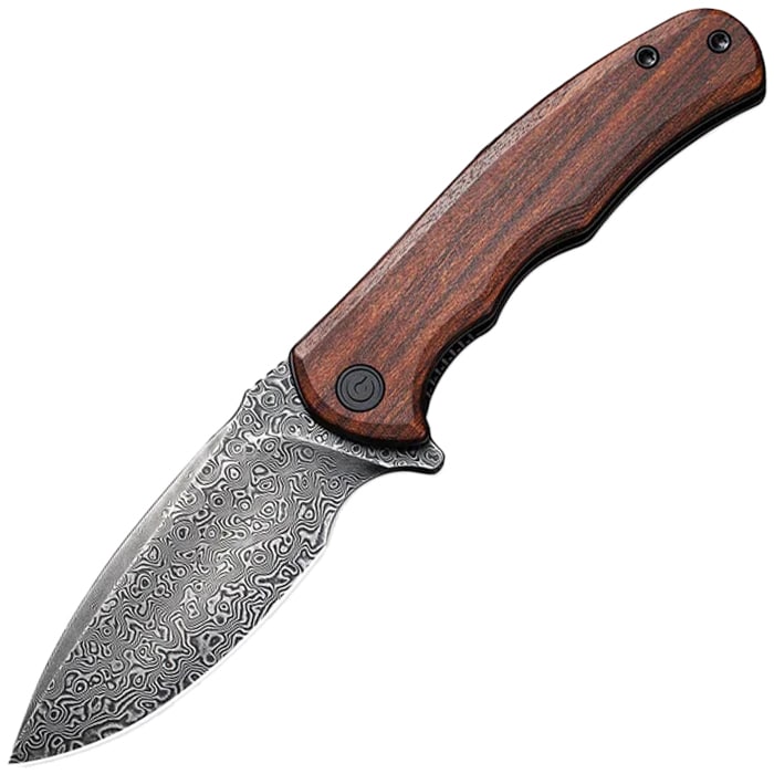 Nóż składany Civivi Mini Praxis Guibourtia Damascus