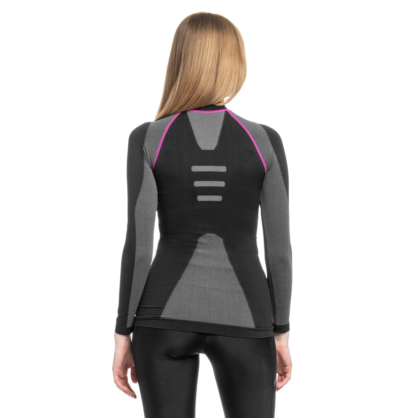 Koszulka termoaktywna damska Highlander Outdoor Thermo Tech Long Sleeve - Black