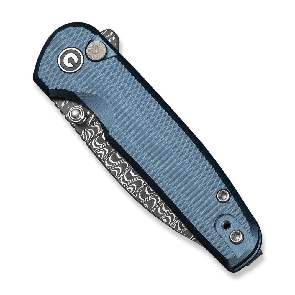 Nóż składany Civivi Mini Shakan Damascus Aluminium - Blue