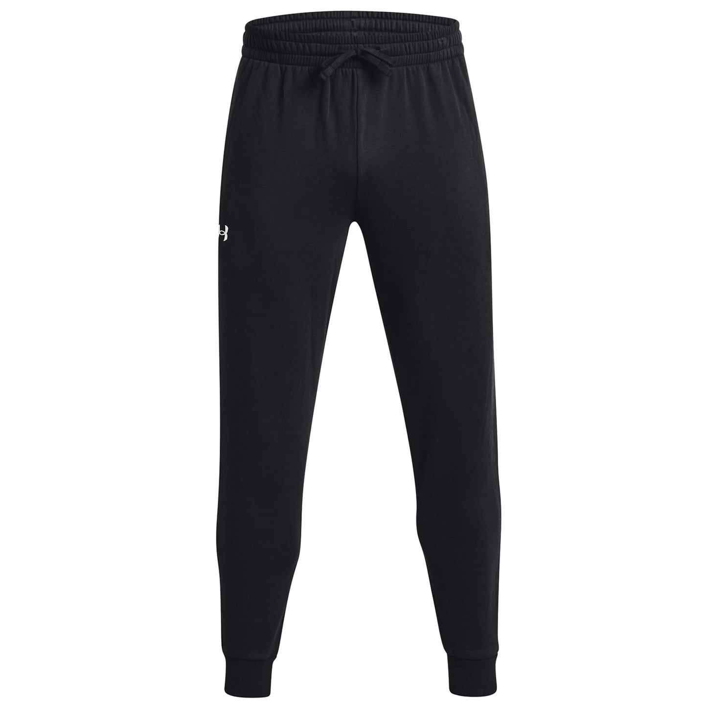 Spodnie Under Armour Jogger Rival Fleece - Black/White