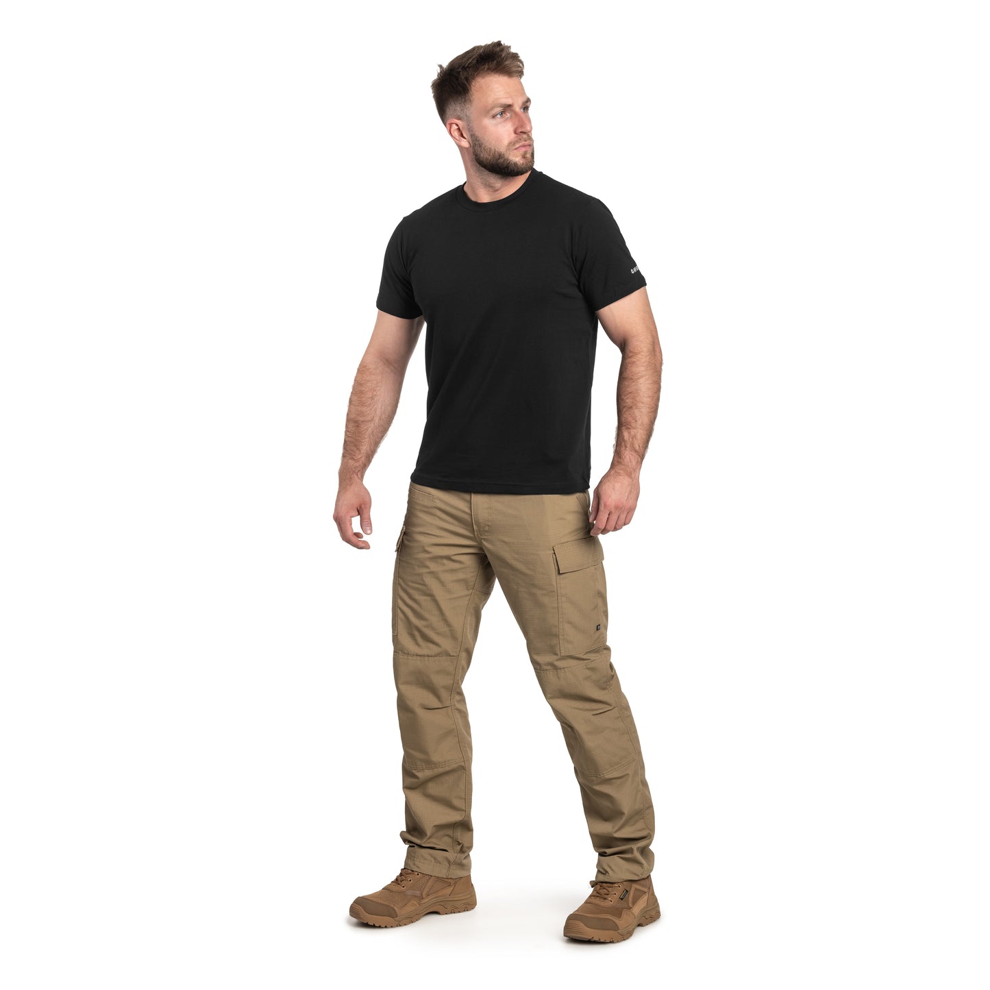 Koszulka T-shirt Hi-Tec Plain - Black