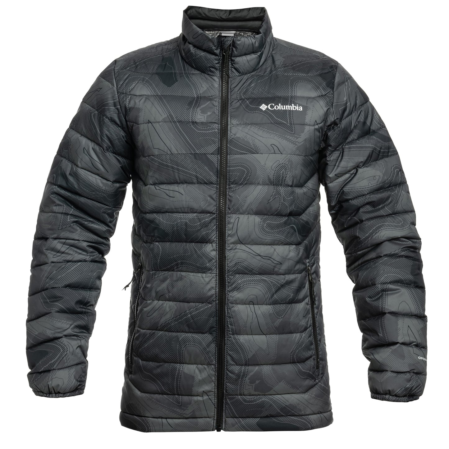 Kurtka Columbia Powder Lite II Printed - Black Topolines Print