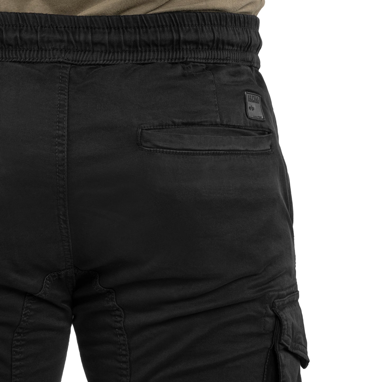 Szorty Alpha Industries Cotton Twill Jogger - Black