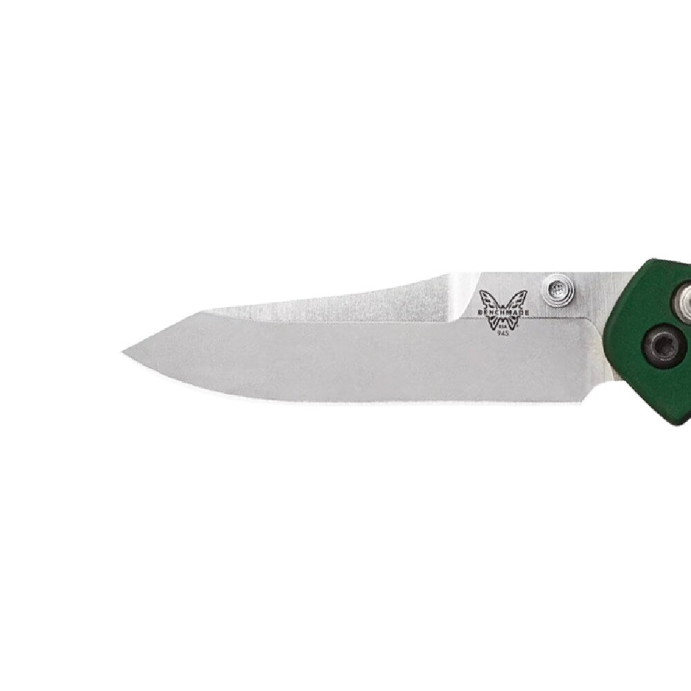Nóż składany Benchmade Mini Osborne CPM-S30V - Green Aluminium