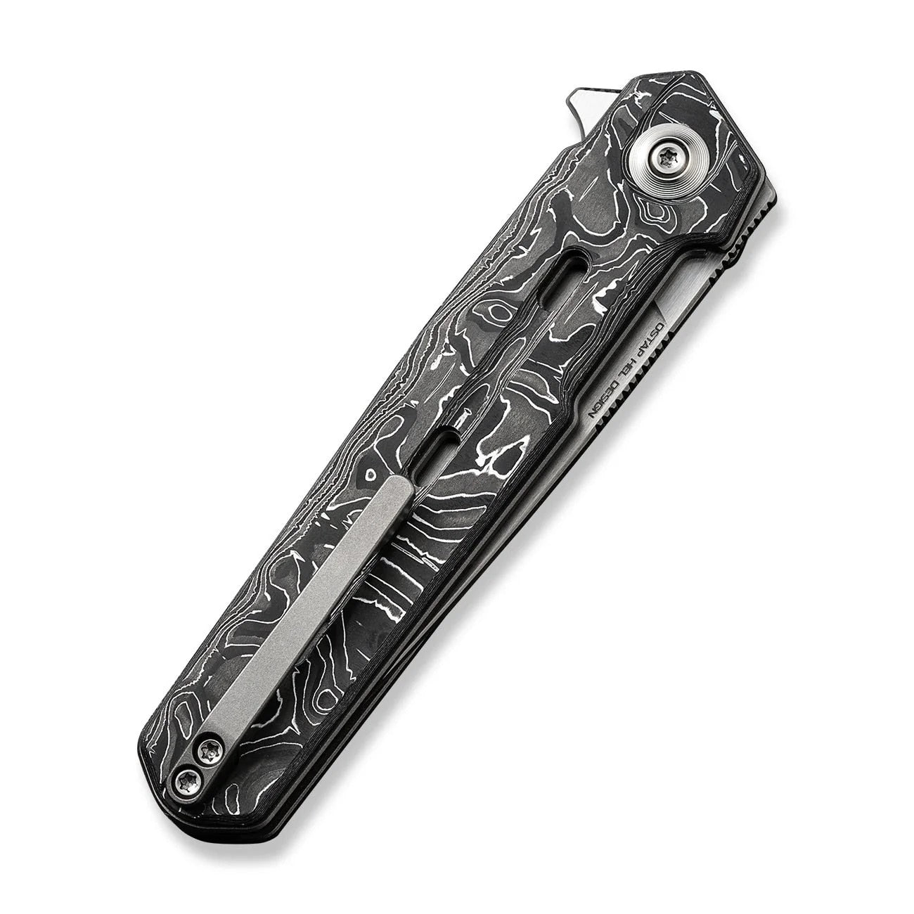 Nóż składany We Knife Navo - Grey