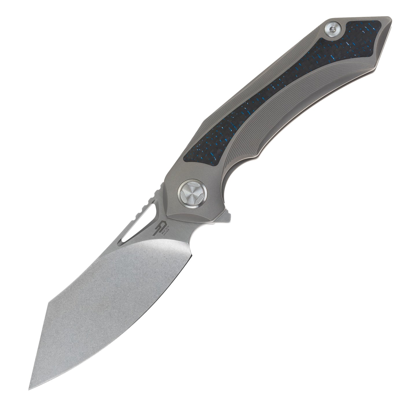Nóż składany Bestech Knives Kasta - Grey/Blue