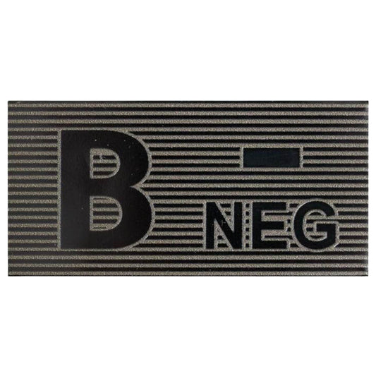 Emblemat Direct Action grupa krwi B/Rh- Black / Boreal Green
