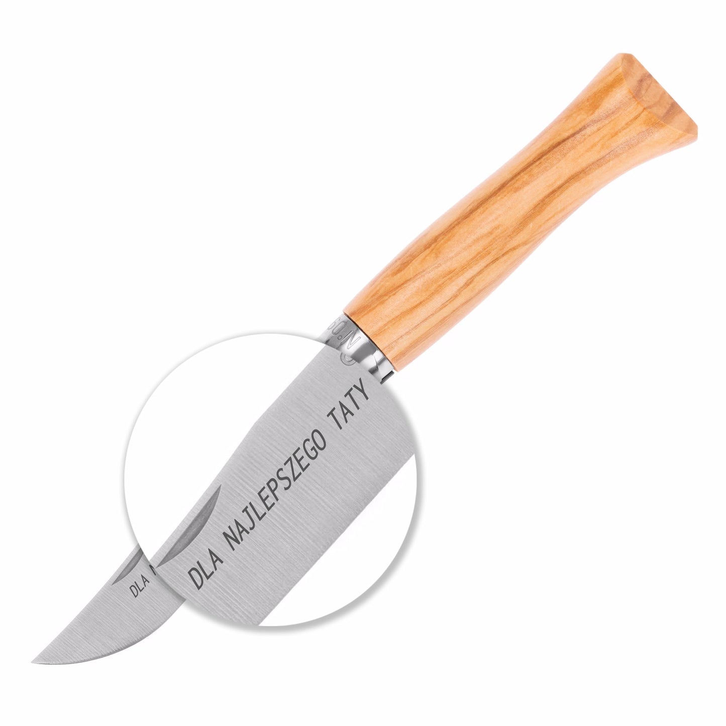 Nóż składany Opinel No.9 INOX Olive