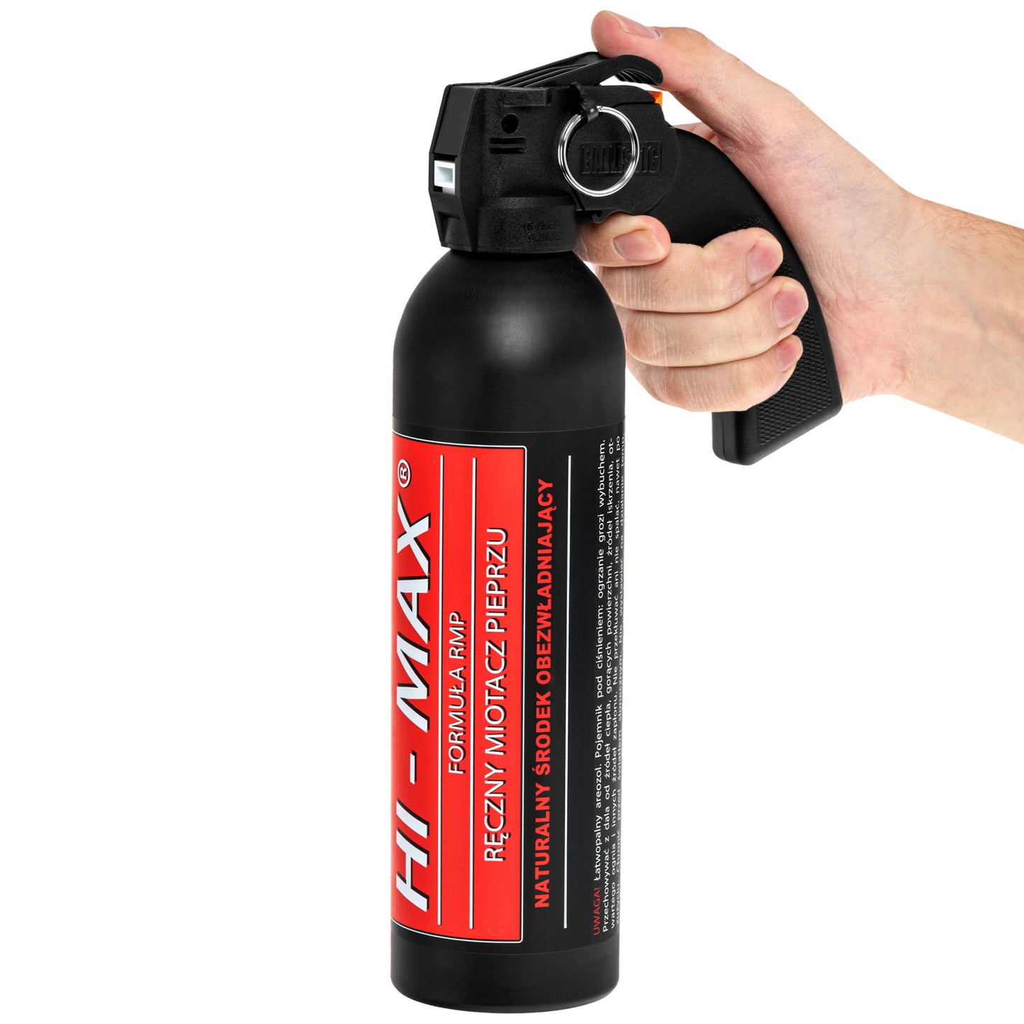 Gaz pieprzowy na zwierzęta Hi-Max 550 ml - stożek (DE)