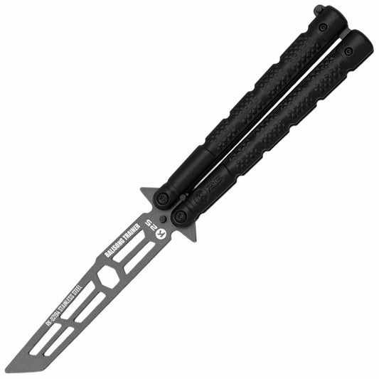 Nóż składany treningowy motylek Martinez Albainox K25 Balisong - Black