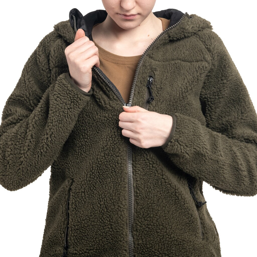 Kurtka damska Brandit Teddyfleece Jacket - Olive