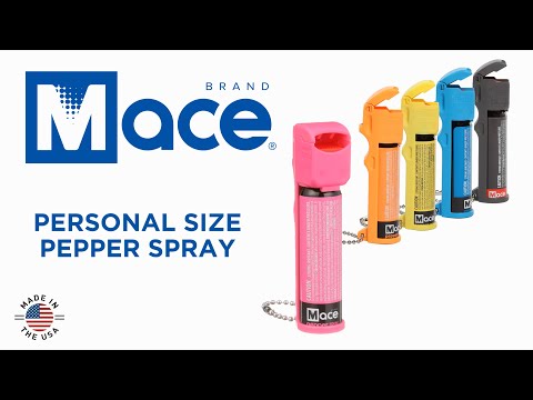 Gaz pieprzowy Mace Personal Black 19 ml - strumień