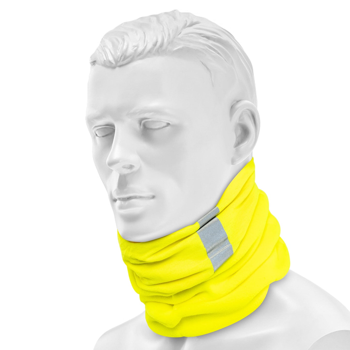 Chusta ochronna Buff Safety Polar Neckwear - Reflective Yellow Fluor