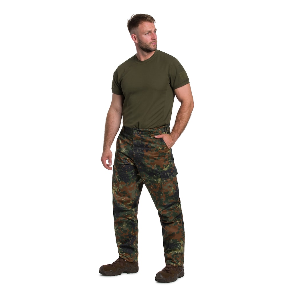 Spodnie wojskowe MFH US Combat BDU - Flecktarn