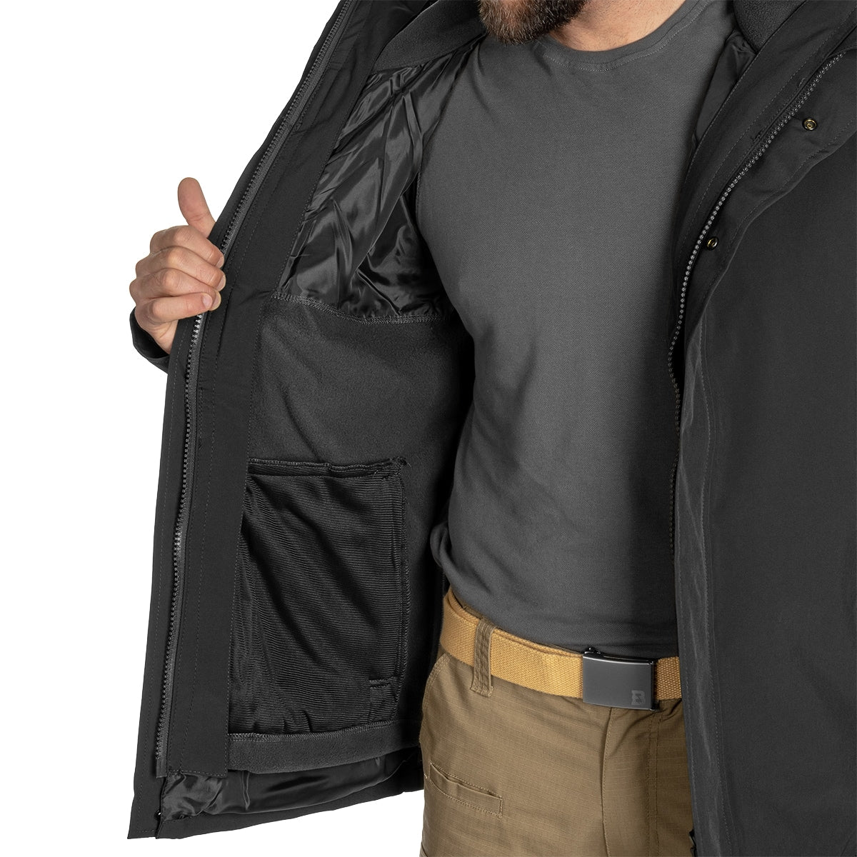 Kurtka Mil-Tec ECWCS Wet Weather Gen.II z podpinką Black