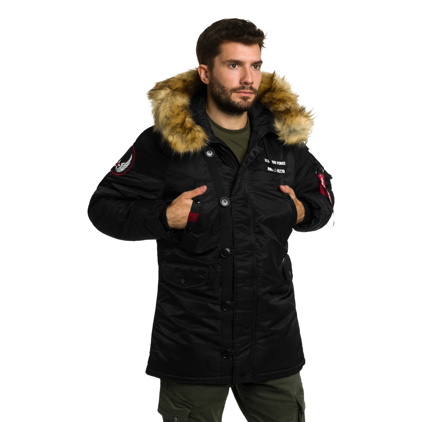Kurtka Alpha Industries N3B Airborne - Black