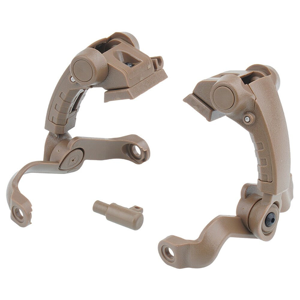 Montaż nahełmowy Earmor ARC dla ochronników słuchu Mark 3 M16 - Coyote Tan