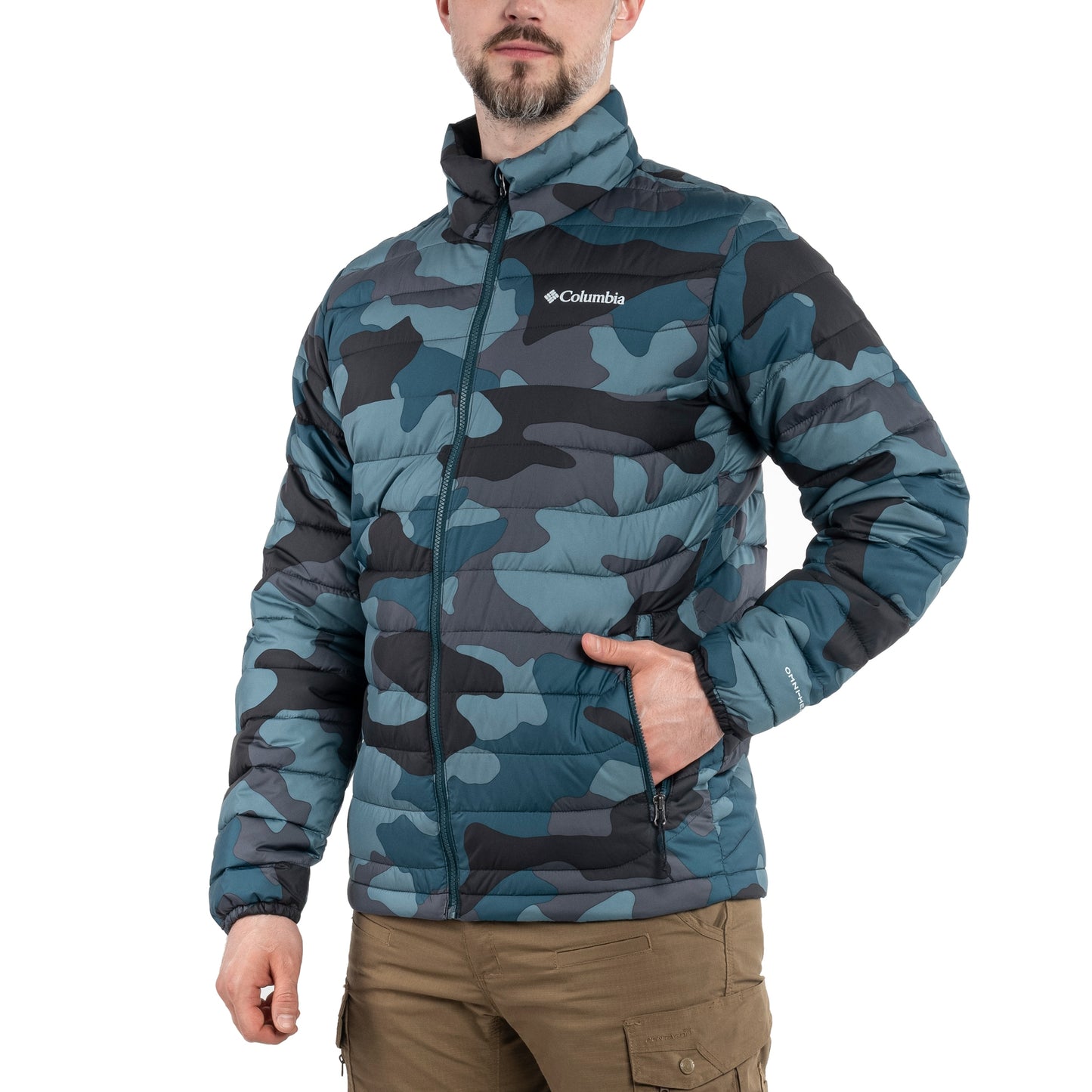 Kurtka Columbia Powder Lite Jacket - Metal Mod Camo