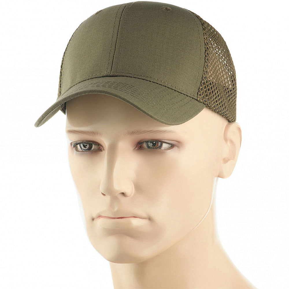 Czapka z daszkiem M-Tac Vent Flex RipStop Dark Olive