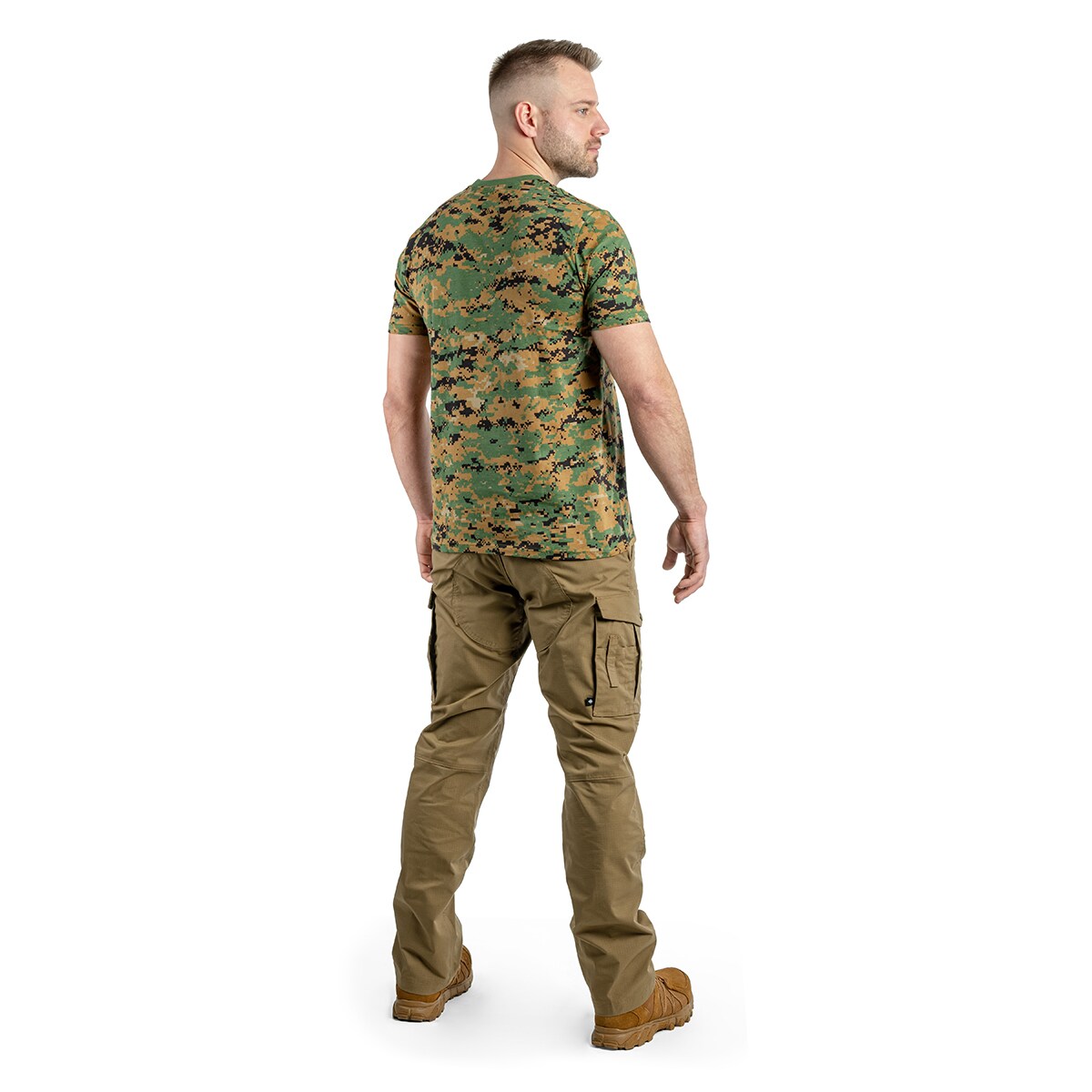 Koszulka T-shirt Helikon - Marpat USMC Digital Woodland