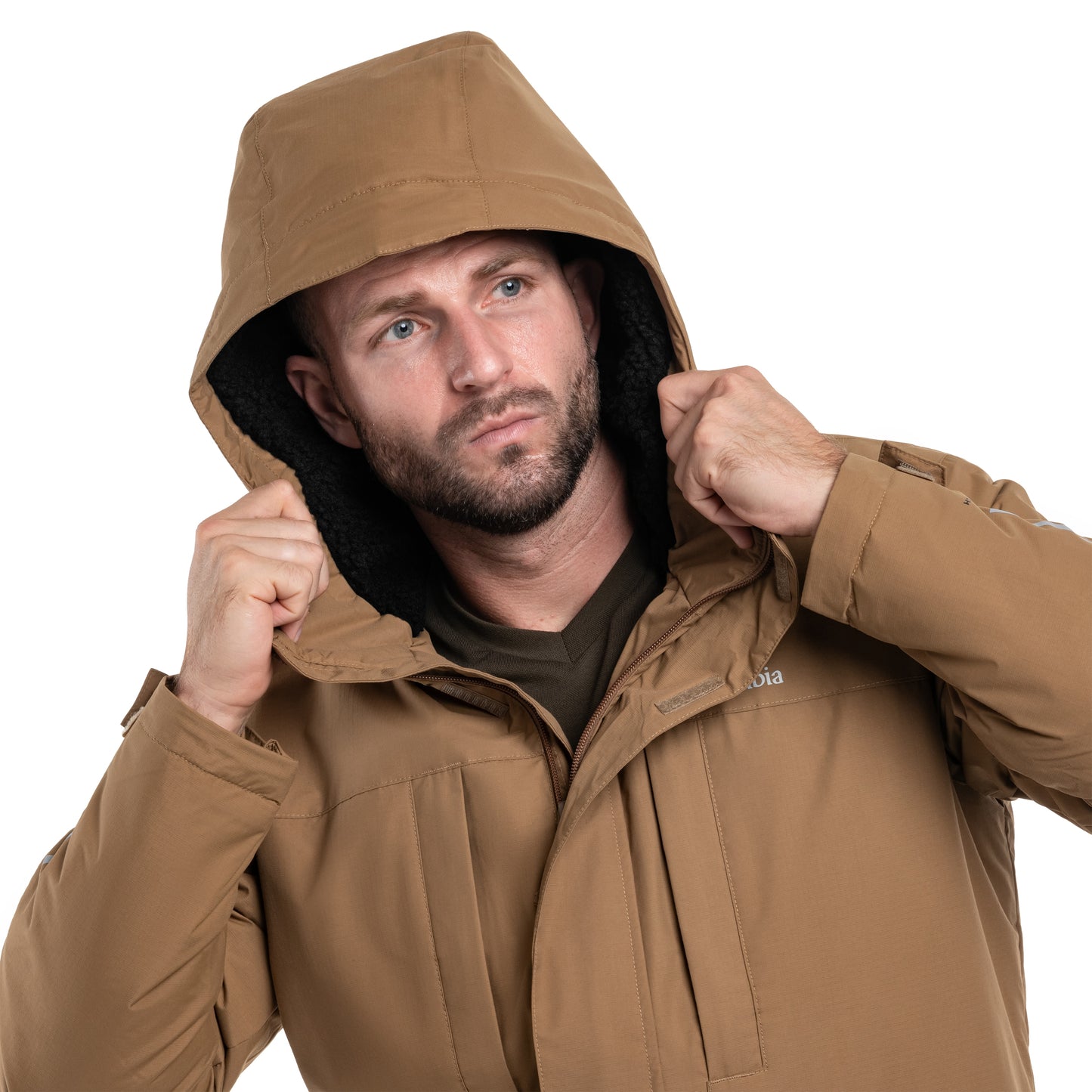 Kurtka Columbia Landroamer Sherpa Lined Waterproof Hooded - Delta