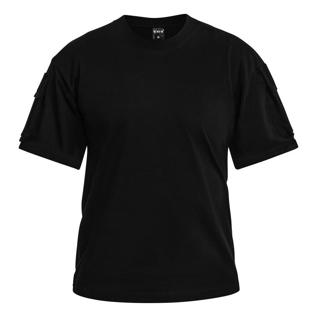 Koszulka T-shirt MFH z kieszeniami - Black