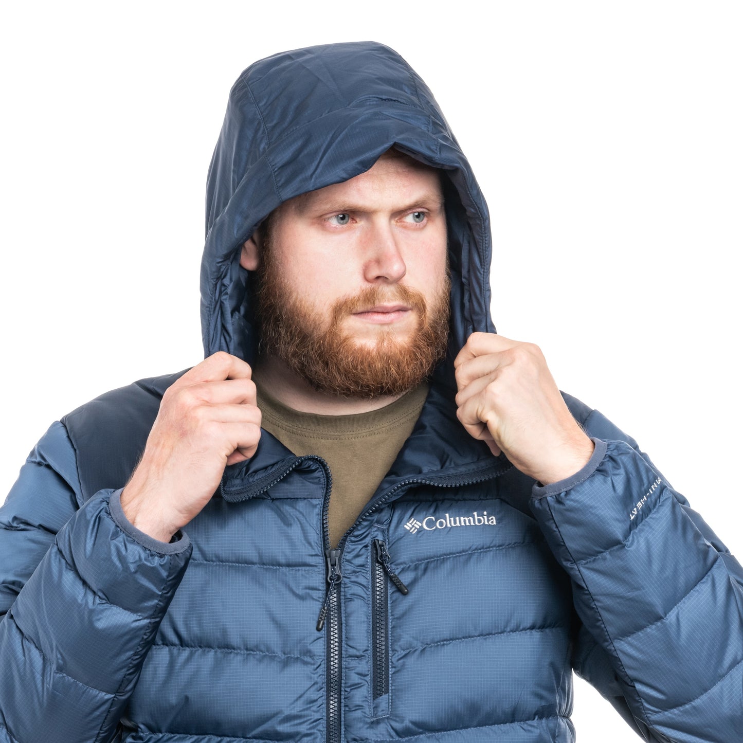 Kurtka Columbia Autumn Park II Down Hooded Jacket - Dark Mountain