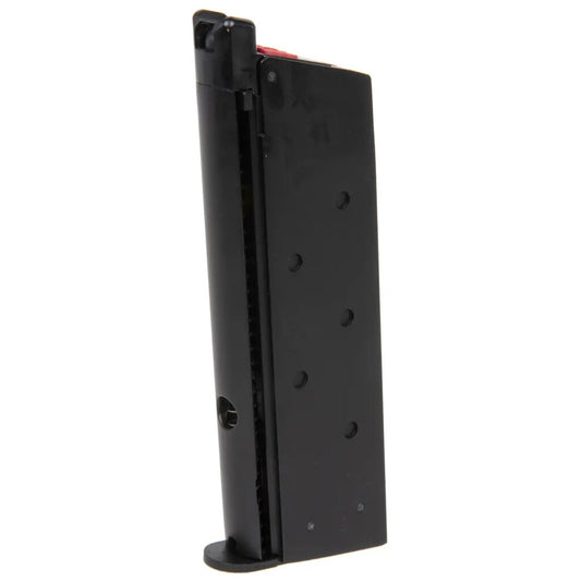 Magazynek ASG AW Custom Green Gas 13 kulek do replik z serii 1911/NE - Black
