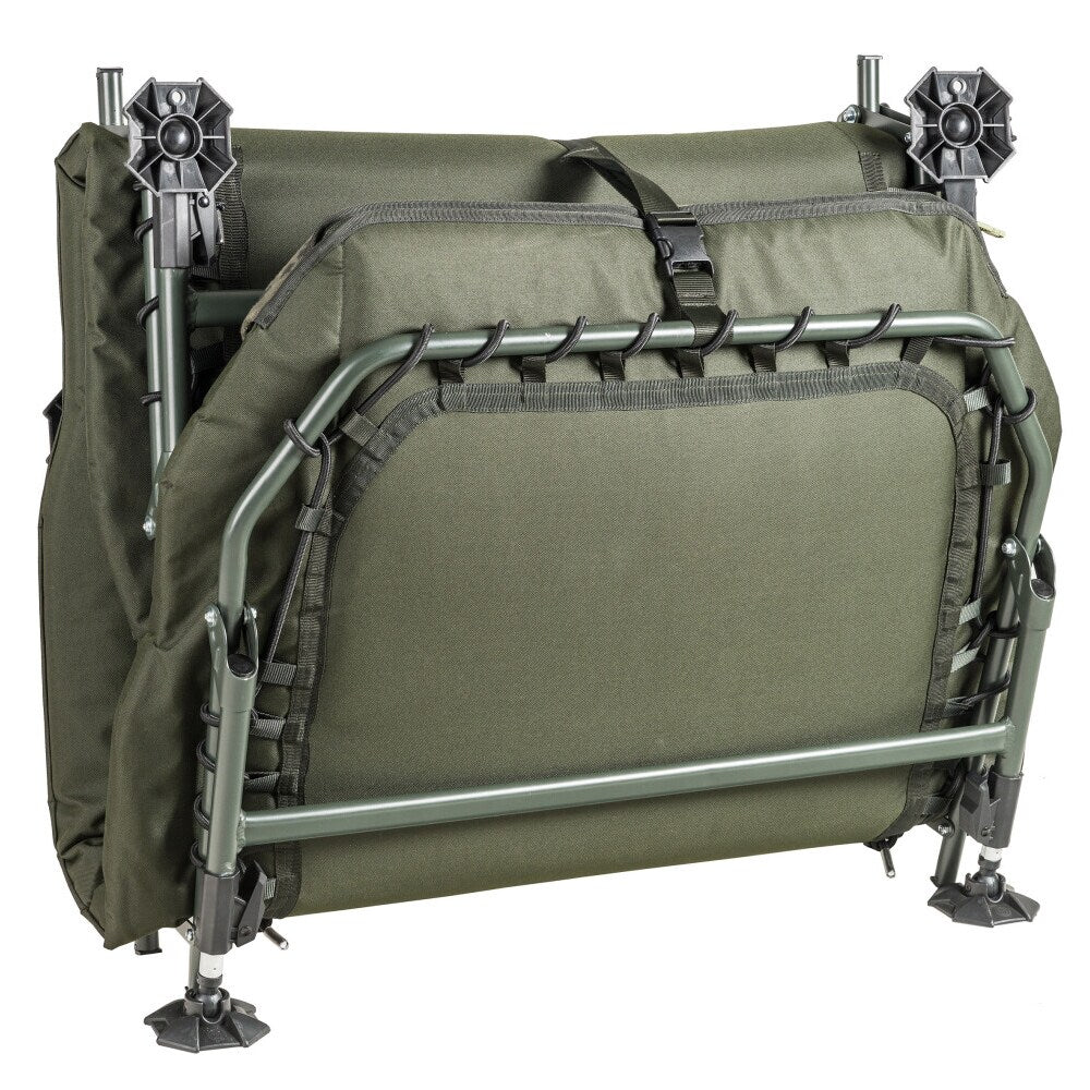 Łóżko polowe CamoCode Air8 - 220 x 90 cm + Pokrowiec Mivardi - zestaw